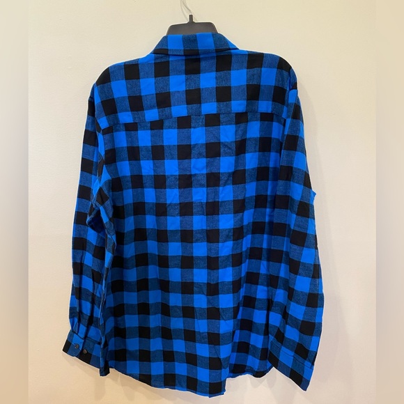 COPY - Men’s Club Room Flannel Shirt Long Sleeve XL B4A - Picture 9 of 9